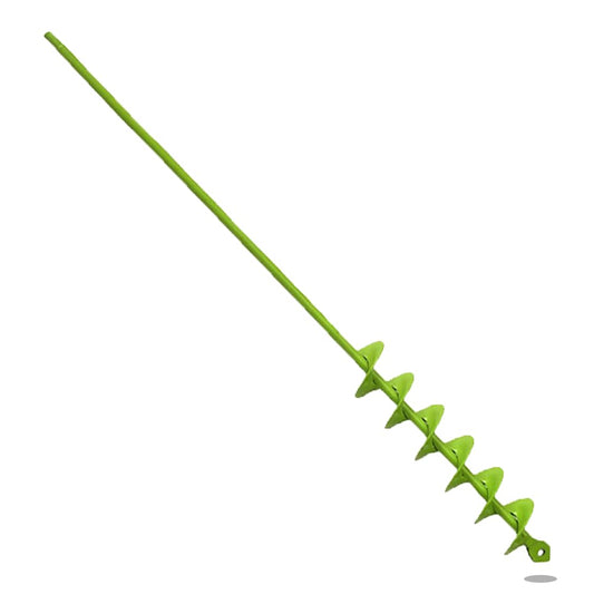 TCBWFY 2x32 Inch Auger Drill Bit for Planting - Long Handle Easy Planter Garden Auger - Bulb & Bedding Plant Augers - Post Hole Digger for 3/8”Hex Drive Drill