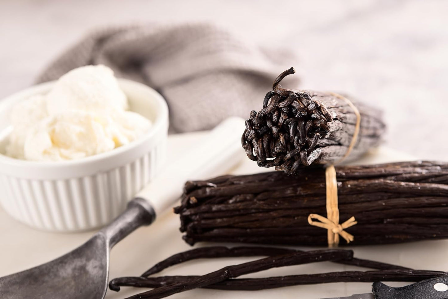 5 Organic Madagascar Vanilla Beans - Whole Extract Grade B Pods for Baking, Homemade Extract, Brewing, Coffee, Cooking