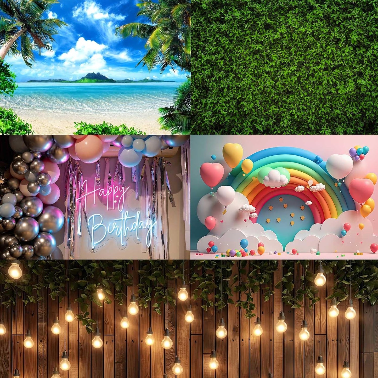 Aquarium Background Beautiful Colorful Coral Reef Aquatic Plants Terrarium Background Rock Tropical Fish Jungle Style Fish Tank Background Colorful Under Water View Aquarium Backdrop Vinyl 72x24in