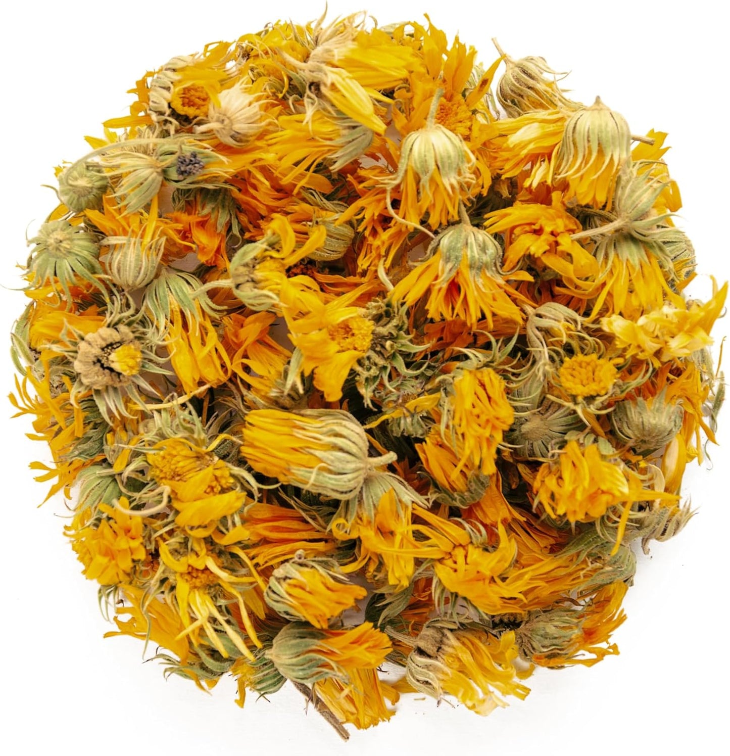 MagJo Naturals, Calendula Flower (1 Pound Bag) whole dried calendula flowers and petals, Calendula officinalis, loose leaf tea, marigold flowers, loose leaf teas, cocktail bombs, Raw